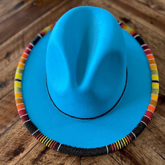 Southwest beaded hat